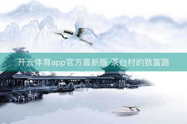 开云体育app官方最新版 茶台村的致富路